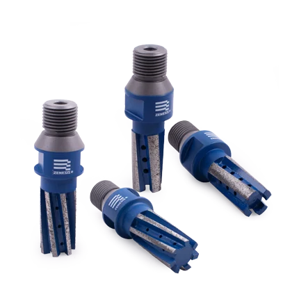 Diamond Vantage 20mm x 1-5/8" x 1/2" Gas, 4 seg (40L-7W-3-1/2T) ZENESIS Finger Bits