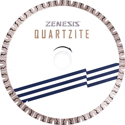 Diamond Vantage 18 x .150 x 60/50mm ZENESIS Quartzite Bridge Saw Blade