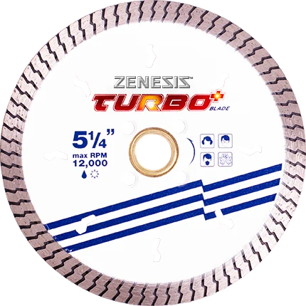 Diamond Vantage 7 x .10 x U/A (DM -5/8") ZENESIS Turbo Blade
