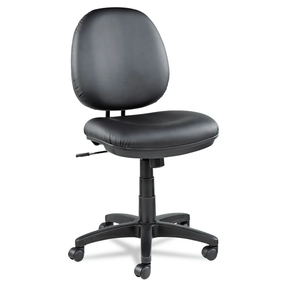 Alera ALEIN4819 Alera Interval Series Swivel/tilt Task Chair, Leather, Black