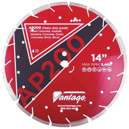 Diamond Vantage AP200 16 x .125 x 1/20mm All-Purpose Blade