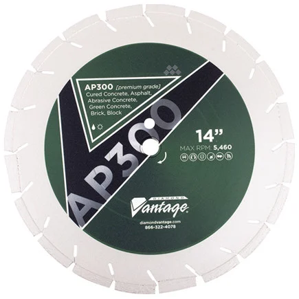 Diamond Vantage AP300 14 x .125 x 1/20mm All-Purpose Blade