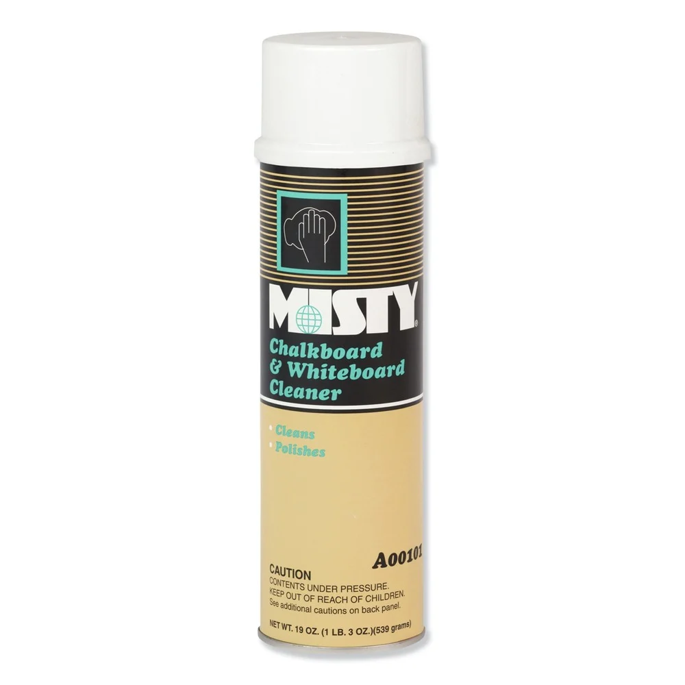 Misty 19 oz. Aerosol Spray Chalkboard and Whiteboard Cleaner (12/Carton)