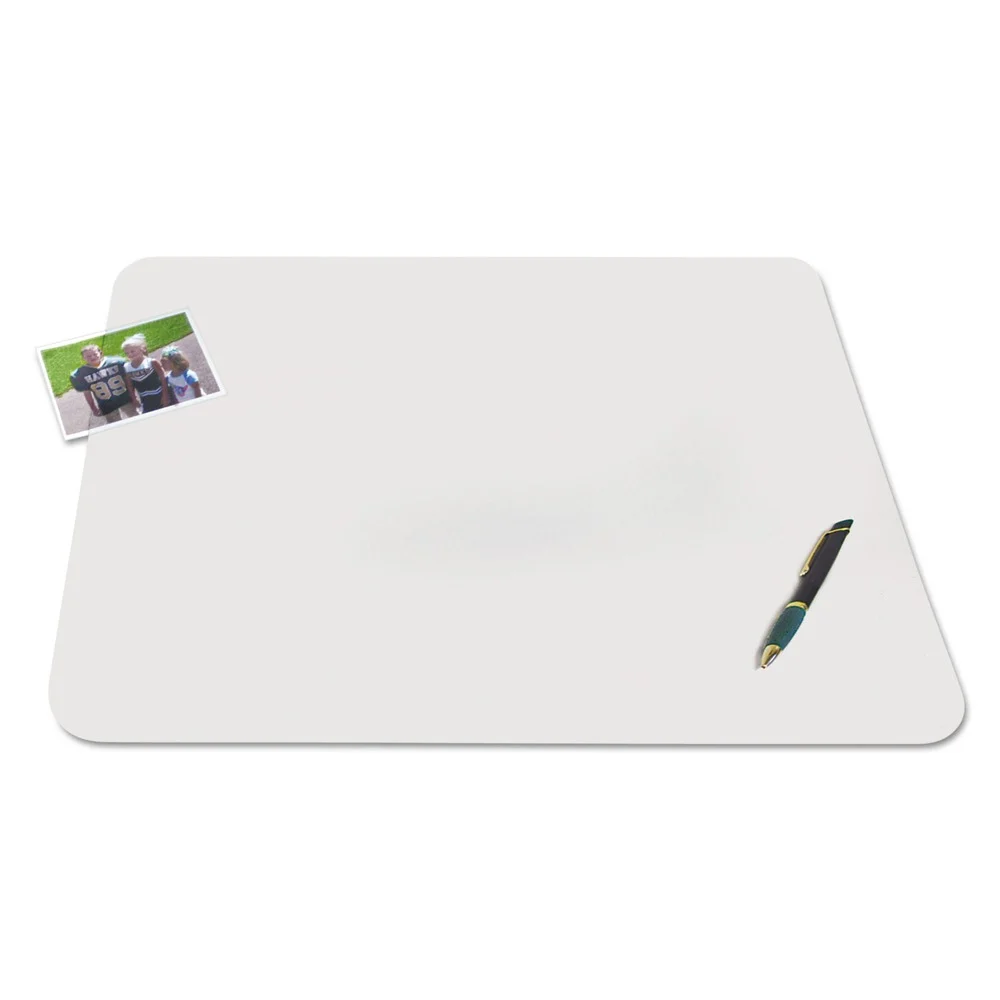 Artistic 17 in. x 12 in. Krystal View Desk Pad with Antimicrobial Protection - Matte Finish, Clear