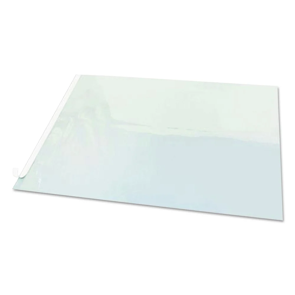 Artistic 25.5 x 21 Second Sight Plastic Desk Protector with Hinged Protector - Clear
