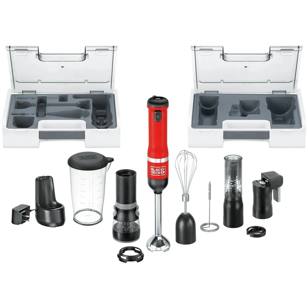 Black & Decker kitchen wand Cordless 6-in-1 Kitchen Multi-Tool - Red - BCKM1016KS06