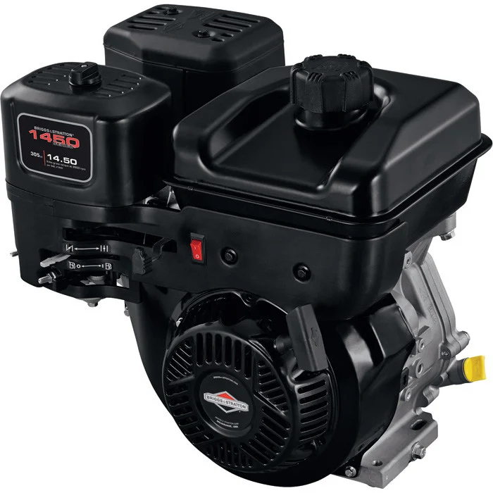 Briggs & Stratton 1450 Series 306cc Horizontal Engine with 1 in. x 2.765 in. Keyway Crankshaft (CARB) - 19N132-0055-F1