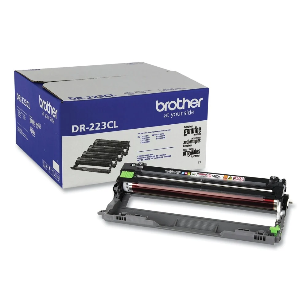 Brother 18,000 Page-Yield Drum Unit - Black/Cyan/Magenta/Yellow
