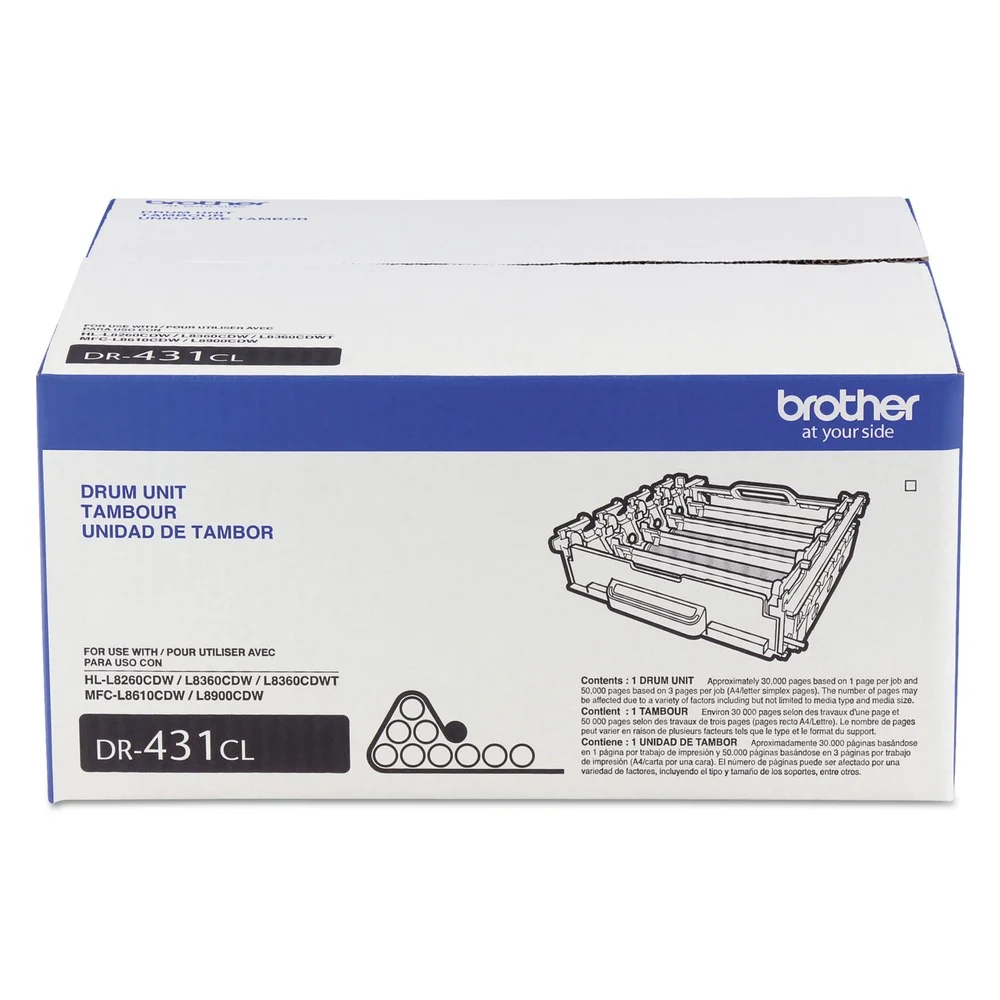 Brother 30,000 Page-Yield Drum Unit - Black/Cyan/Magenta/Yellow