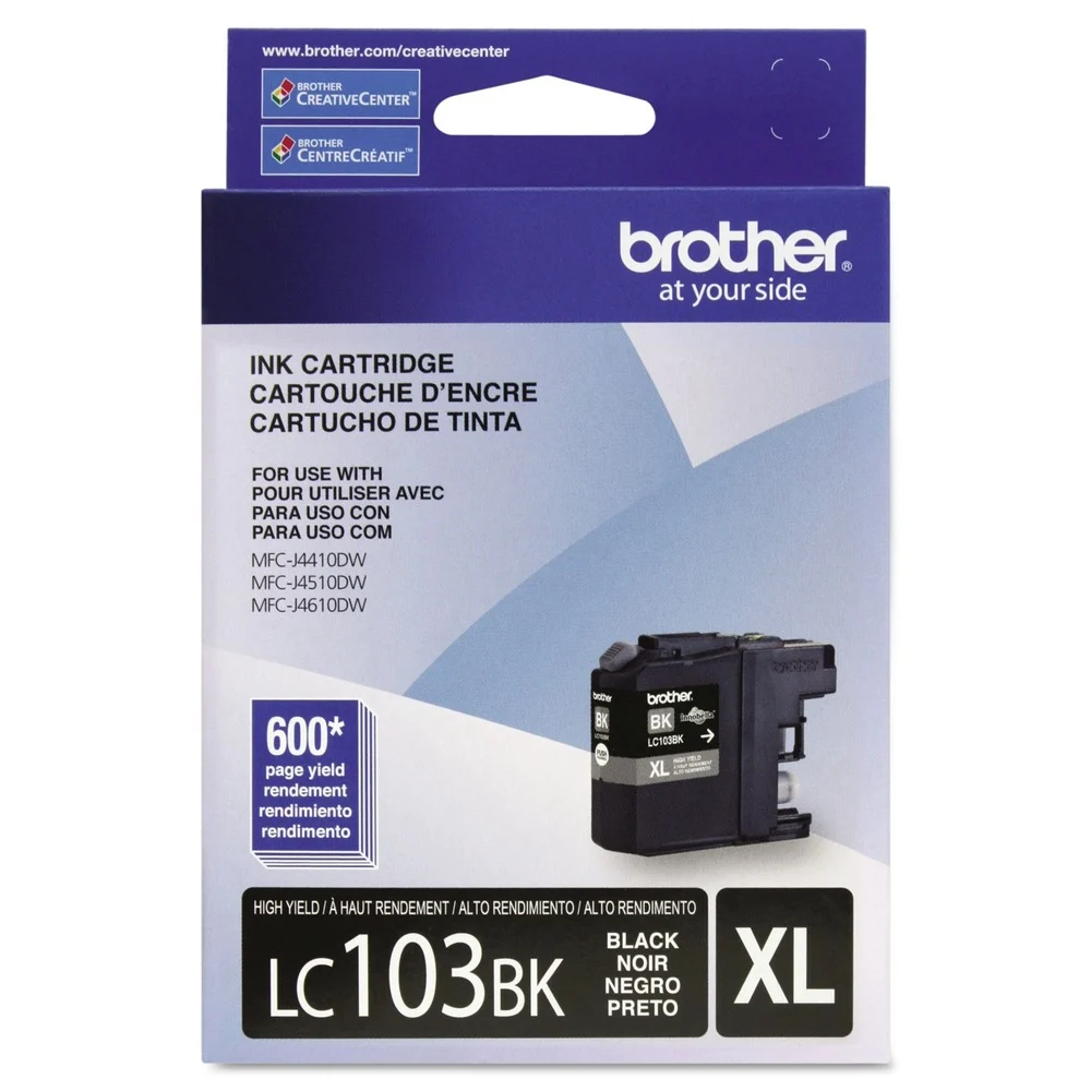 Brother 600 Page-Yield Innobella High-Yield Ink - Black