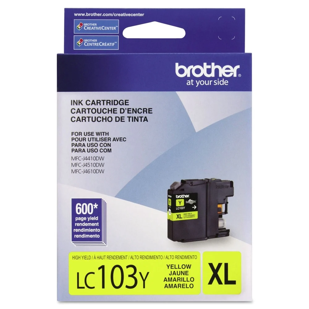 Brother Innobella 600 Page-Yield High-Yield Ink - Yellow