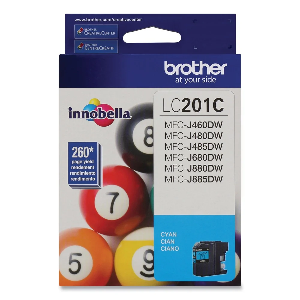 Brother Innobella 260 Page-Yield Ink - Cyan