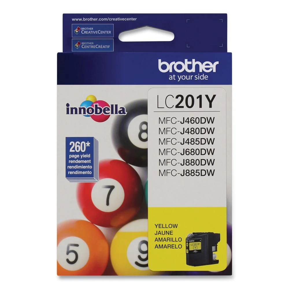 Brother Innobella 260 Page-Yield Ink - Yellow