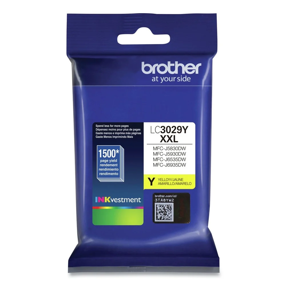 Brother INKvestment 1,500 Page-Yield Super High-Yield Ink - Yellow