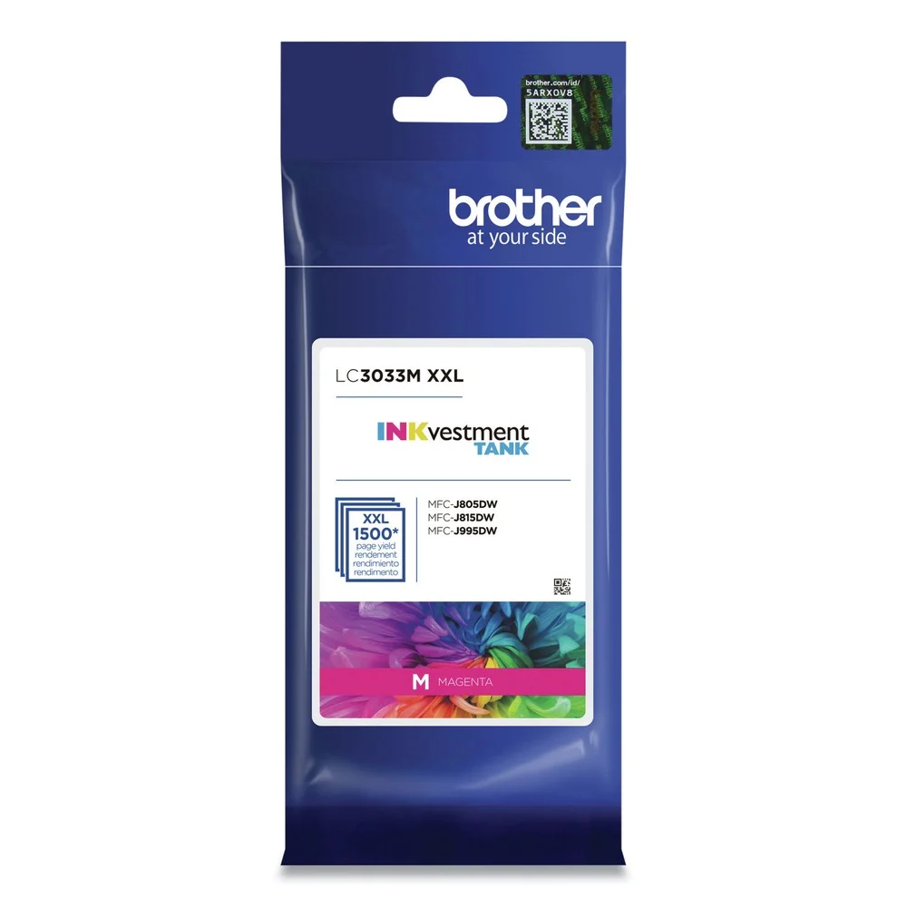Brother INKvestment 1,500 Page-Yield Super High-Yield Ink - Magenta