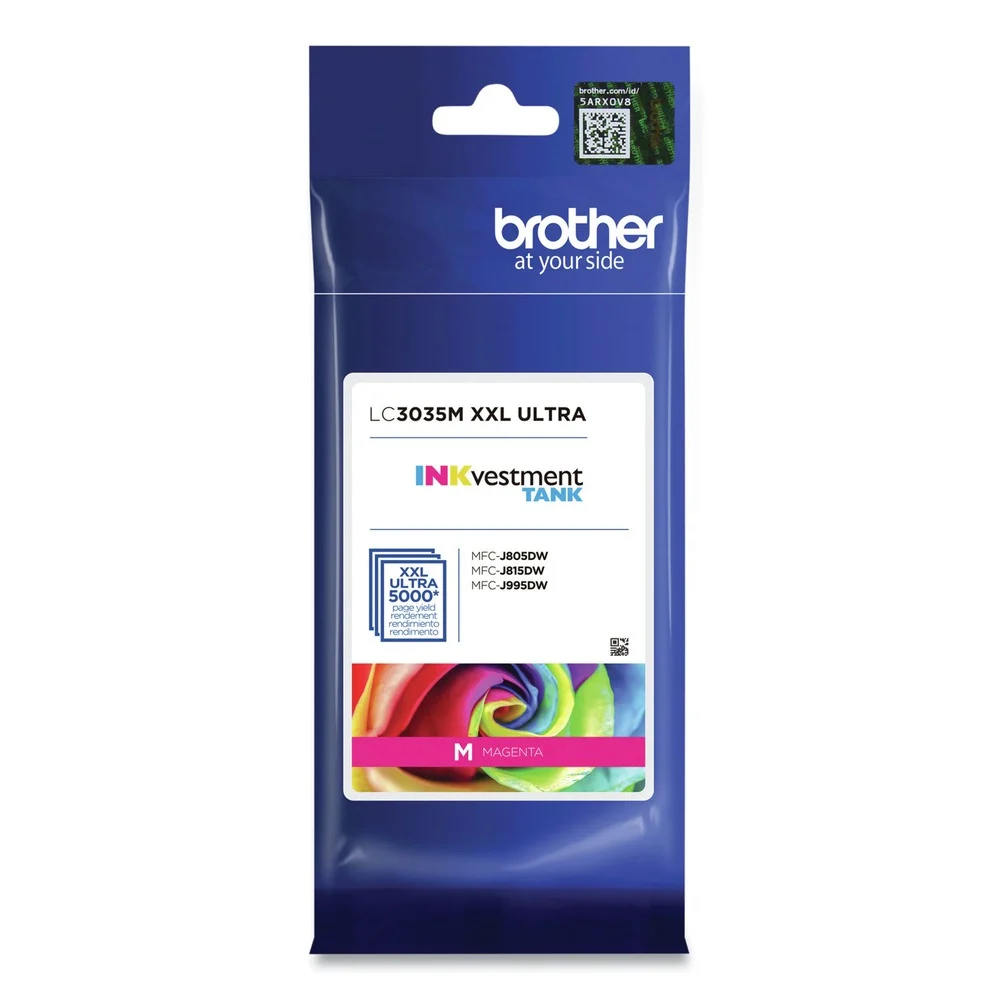 Brother 5000 Page-Yield INKvestment Ultra High-Yield Ink - Magenta