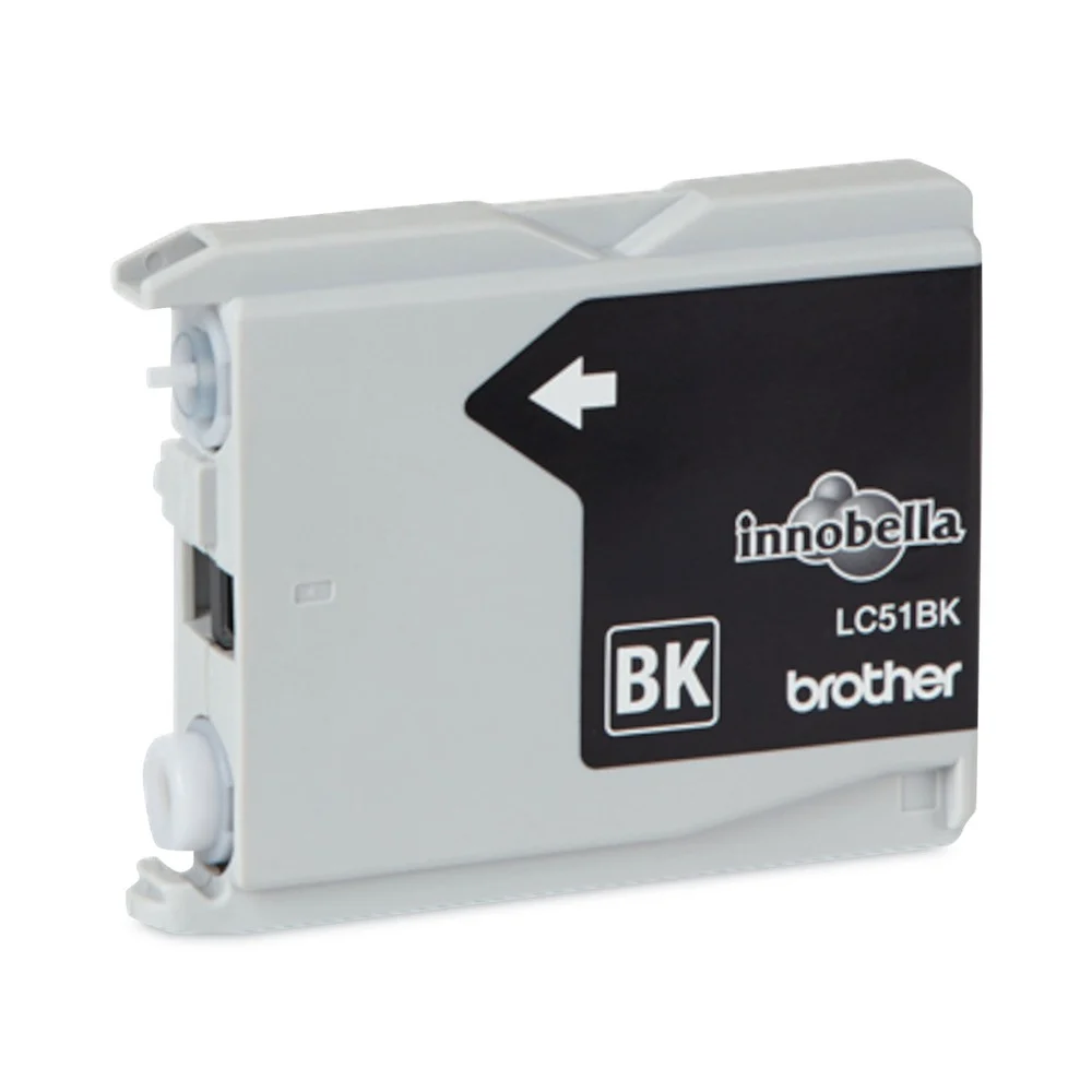 Brother LC51BK LC51BK Innobella 500 Page-Yield Ink - Black