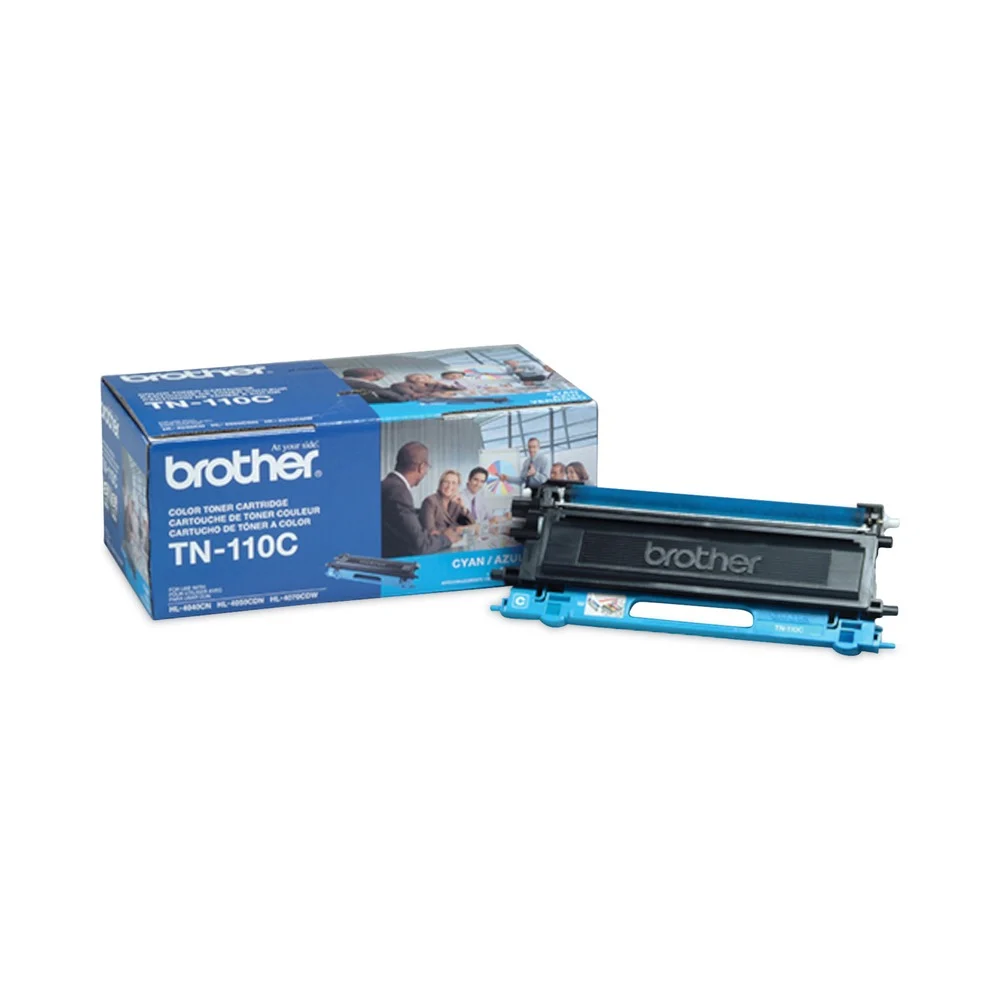 Brother TN110C 1500 Page-Yield Toner - Cyan