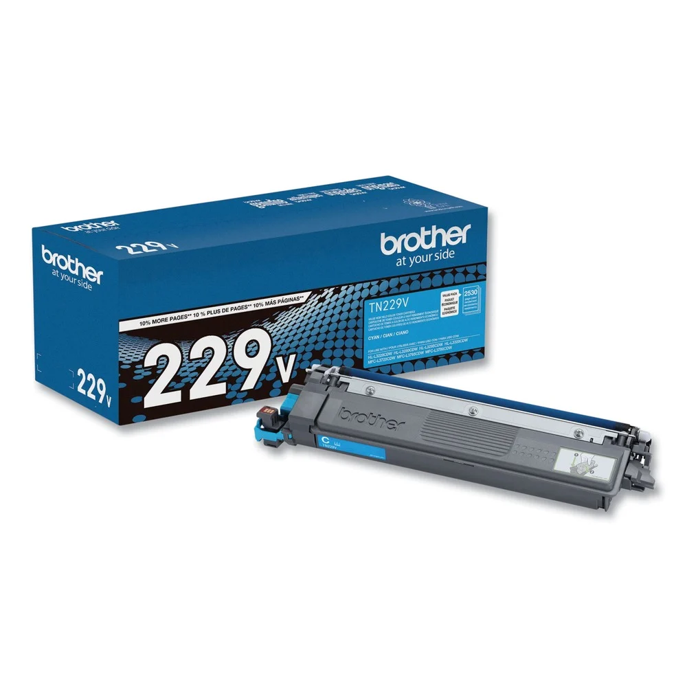 Brother 2,530 Page-Yield High-Yield Toner - Cyan