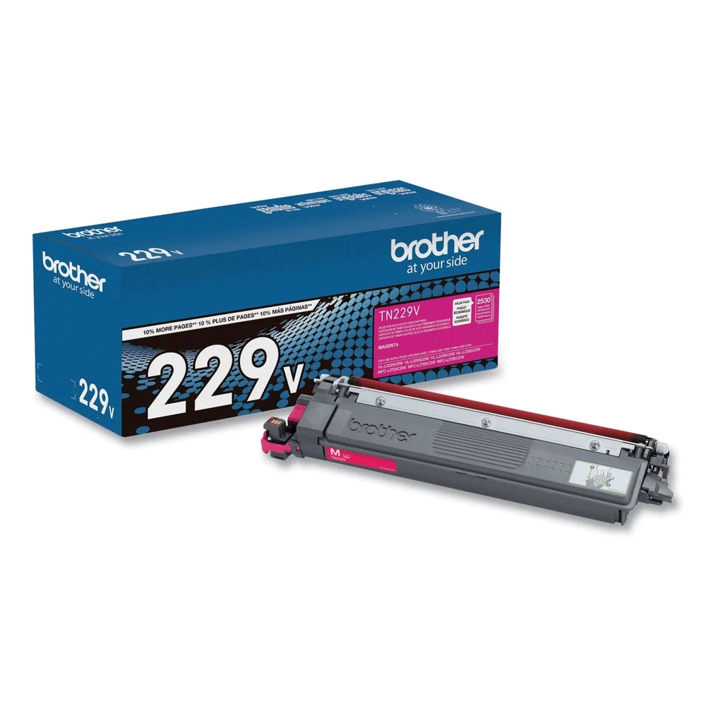 Brother 2,530 Page-Yield High-Yield Toner - Magenta