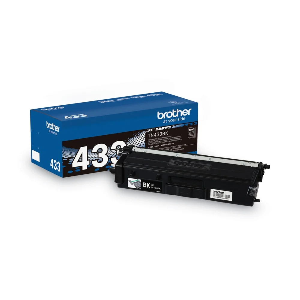 Brother 4,500 Page-Yield High-Yield Toner - Black