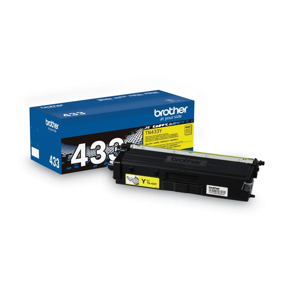 Brother 4,000 Page-Yield High-Yield Toner - Yellow