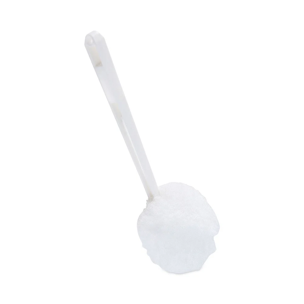 Boardwalk 12 in. Toilet Bowl Mop - White