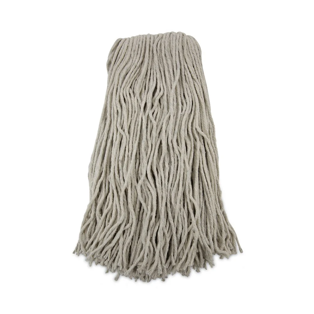 Boardwalk #32 Cut-End Cotton Wet Mop Head - White (12/Carton)