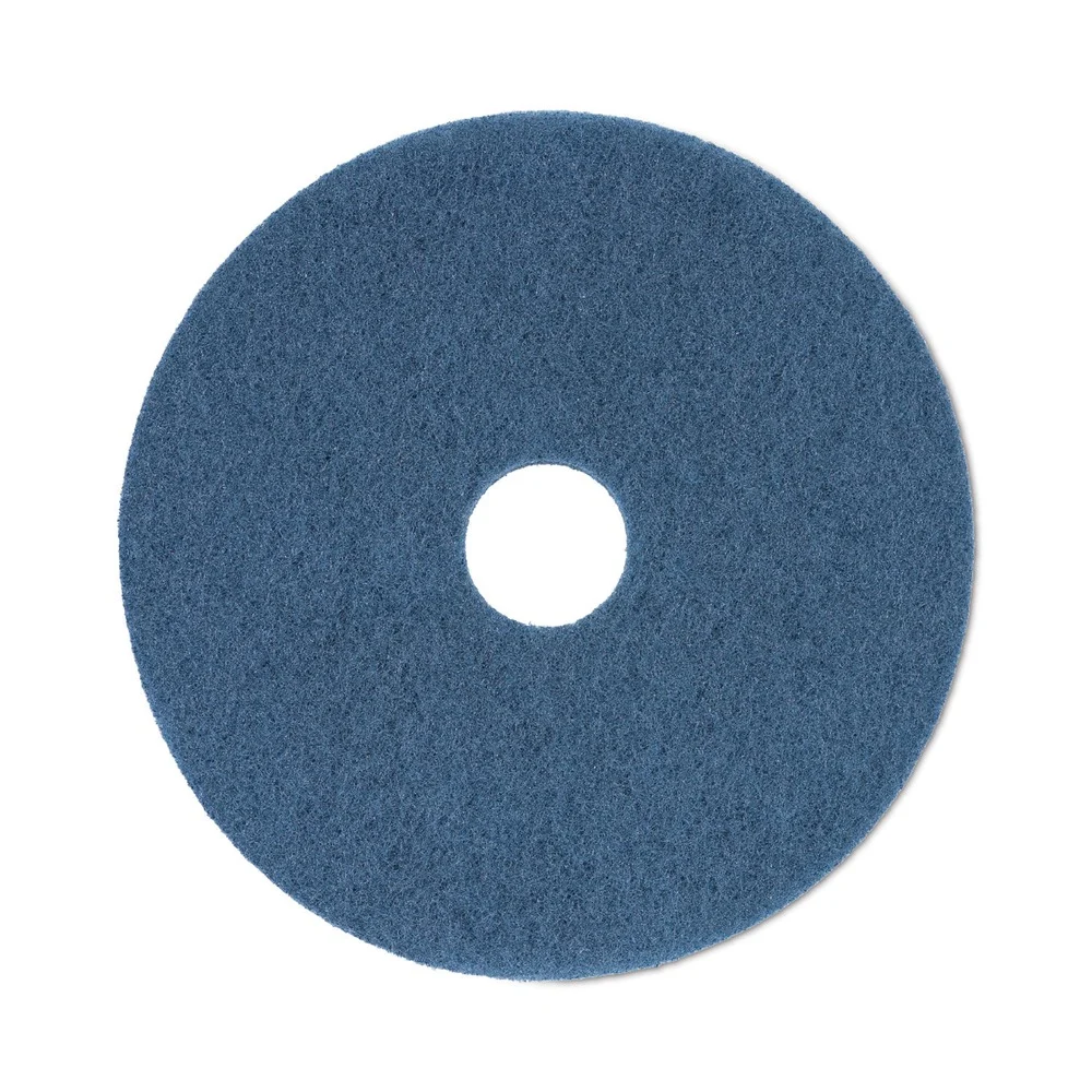 Boardwalk BWK4020BLU 20 in. Diameter Scrubbing Floor Pads - Blue (5/Carton)
