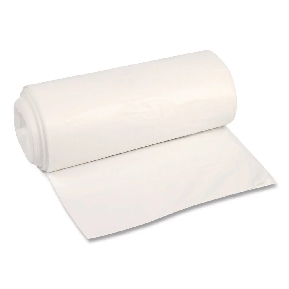 Boardwalk 40 in. x 48 in. 45 gal. 22 mic High-Density Can Liners - Natural (150/Carton)
