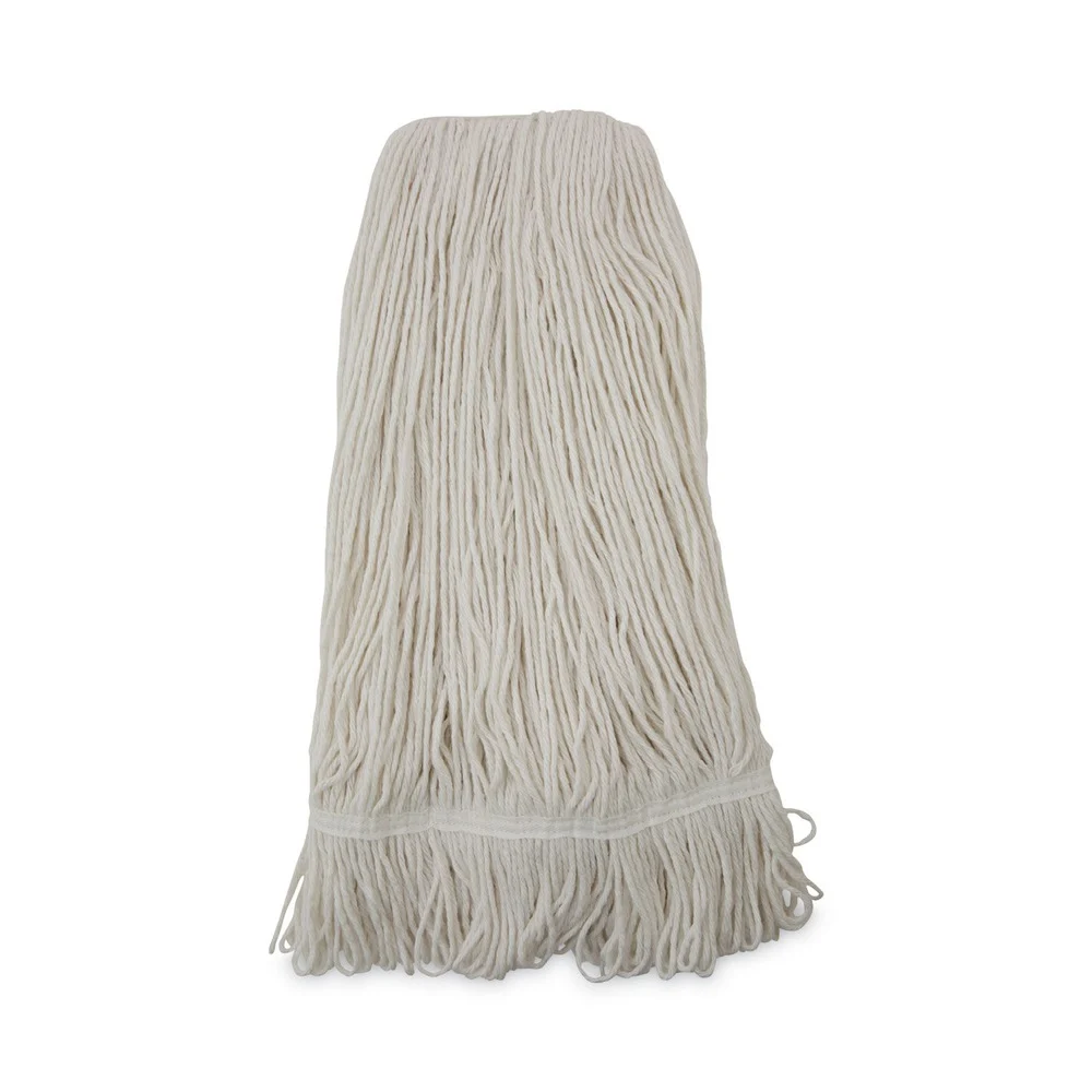 Boardwalk 24 oz. Rayon Pro Loop Web/Tailband Wet Mop Head - White (12/Carton)
