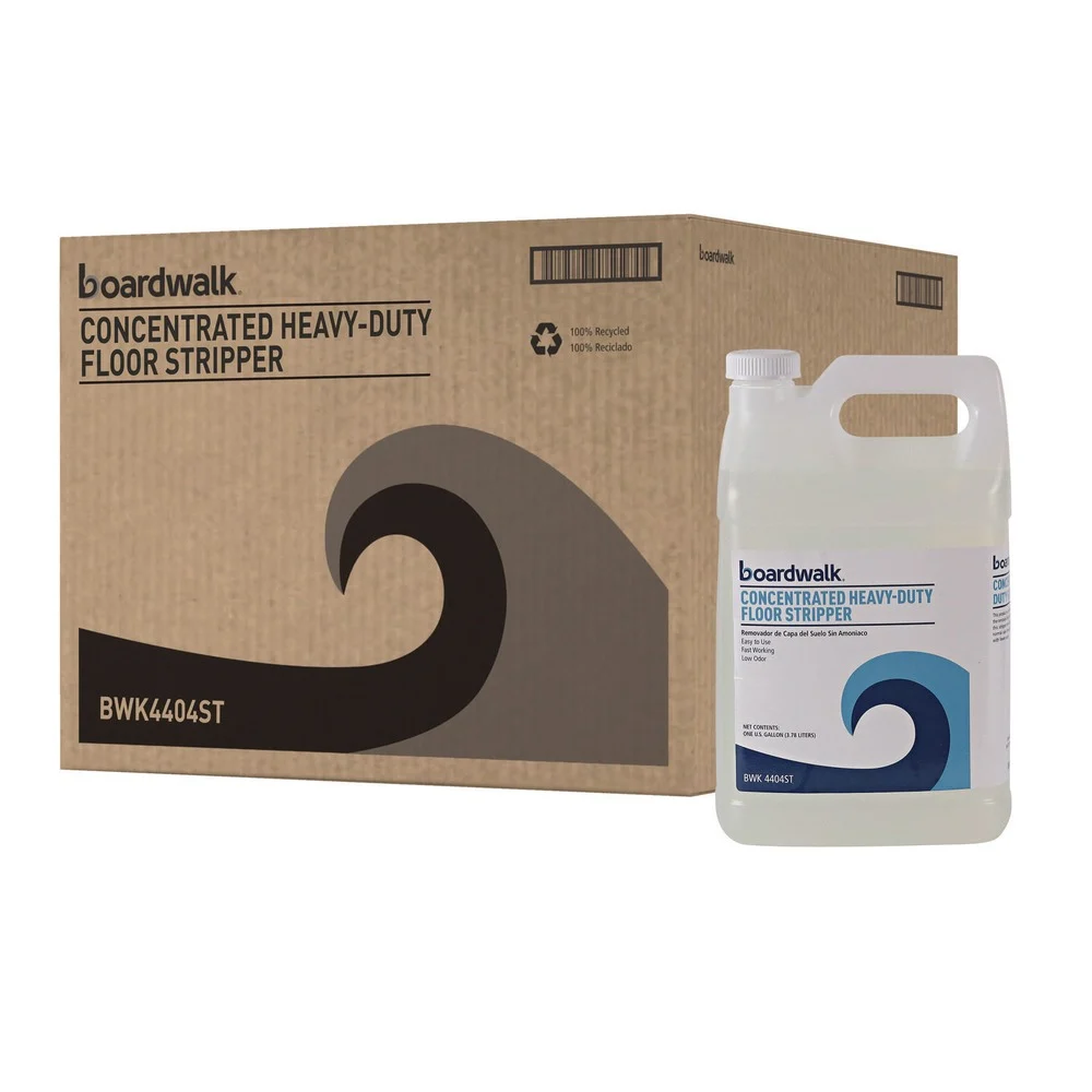 Boardwalk 1 Gallon Concentrated Heavy-Duty Floor Stripper (4/Carton)