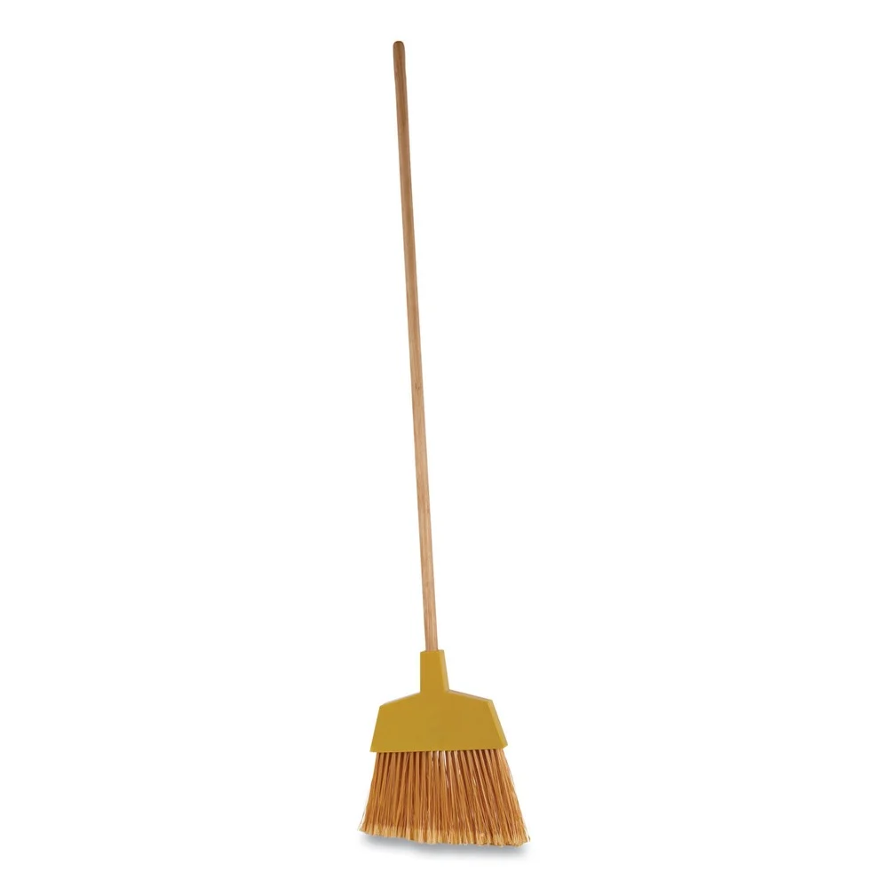 Boardwalk 53 in. Handle Angler Broom - Yellow