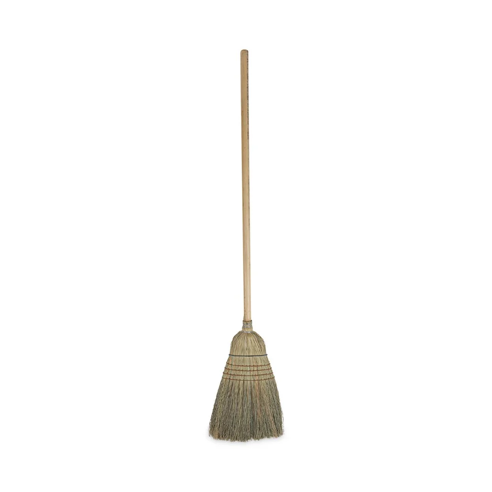 Boardwalk 12/Carton 56 in. Warehouse Broom, Corn Fiber Bristles - Natural