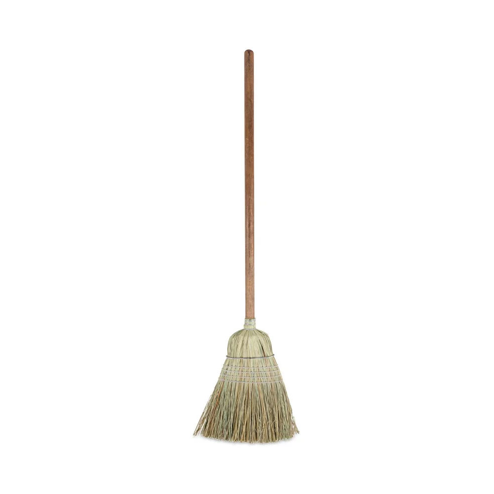 Boardwalk BWKBR10002 60 in. Corn/Synthetic Fiber Bristle Broom - Gray/Natural (6/Carton)
