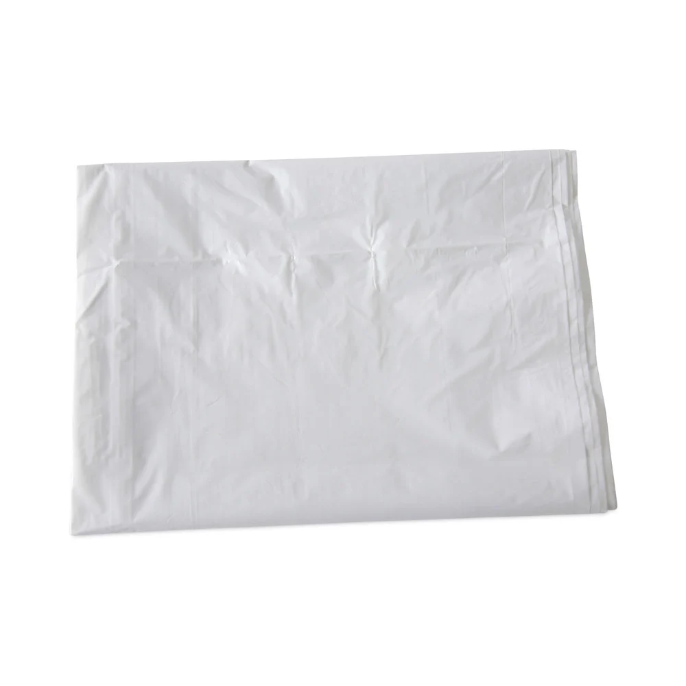 Boardwalk 38 in. x 58 in. 60 gal. 0.9 mil Linear Low Density Industrial Can Liners - White (100/Carton)
