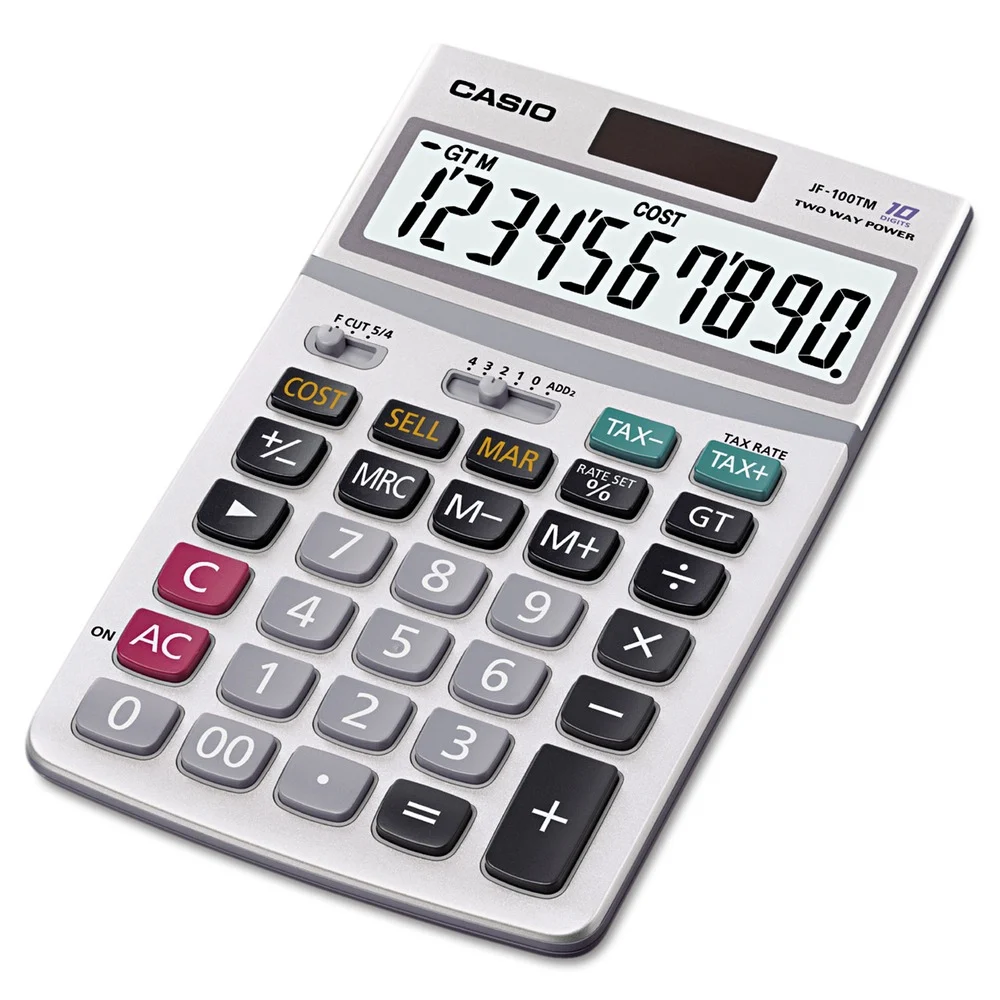 Casio 10-Digit LCD Desktop Calculator