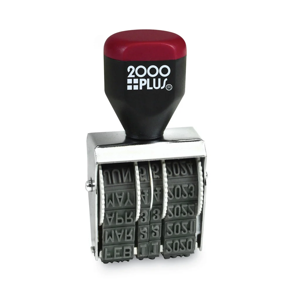 COSCO 2000PLUS 1.38 in. x 0.19 in. 6-Year Traditional Date Stamp