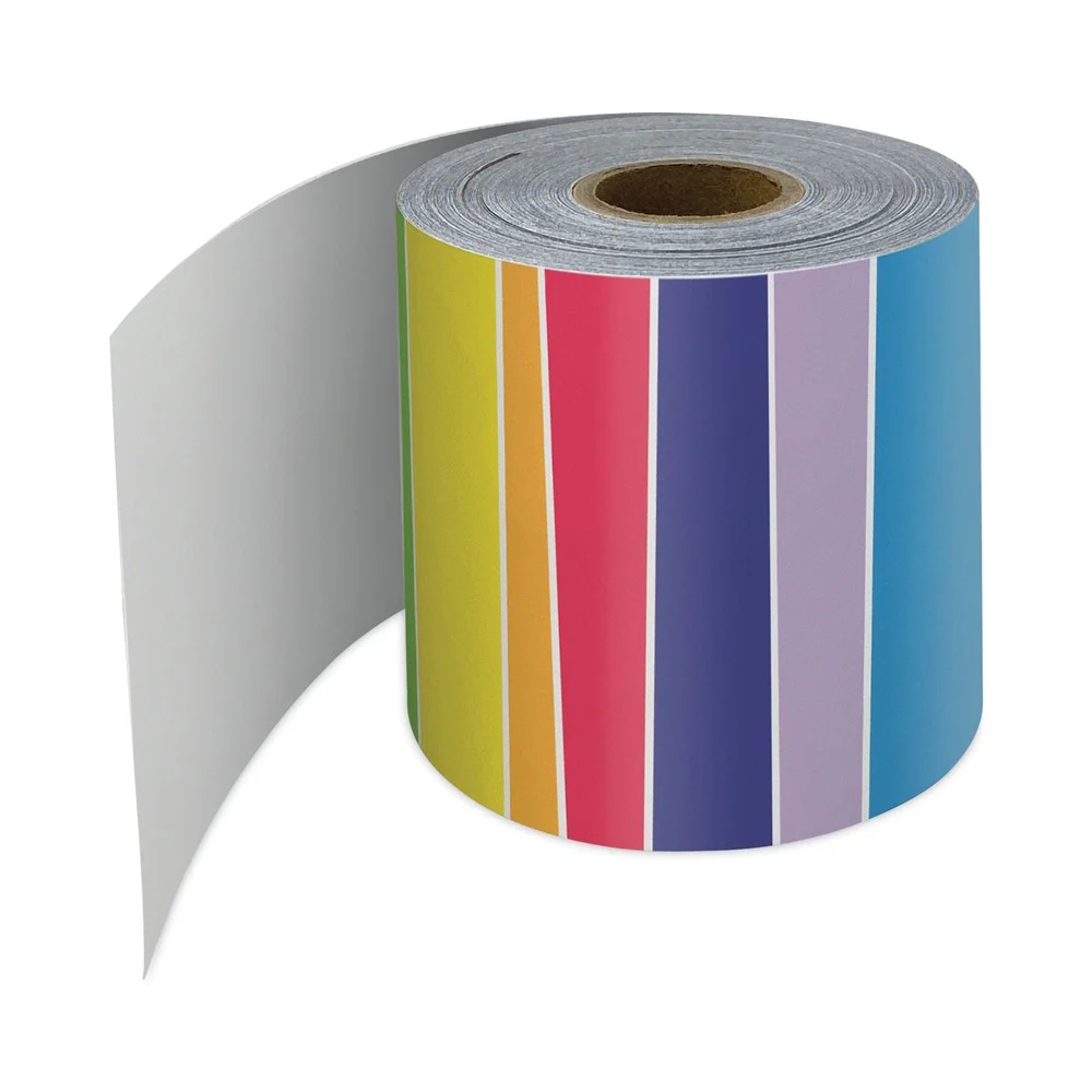 Carson-Dellosa 2.25 in. x 65 ft. Rolled Straight Borders - Multicolor