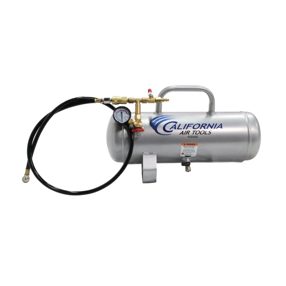 California Air Tools 2 Gallon 125 PSI Steel Portable Air Compressor Tank