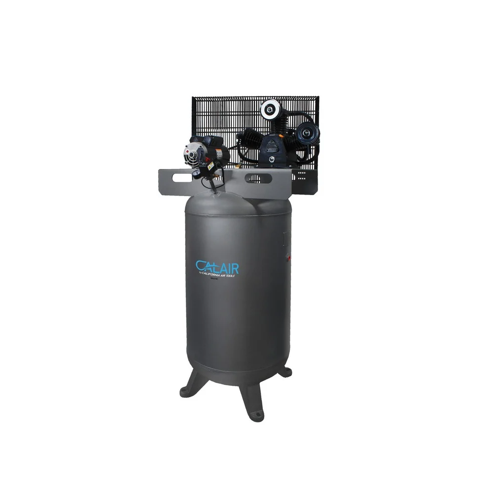 California Air Tools 5 HP 80 Gallon ASME Tank One-Stage Oil-Lubricated Belt Driven Air Compressor - CAIR-80050BD