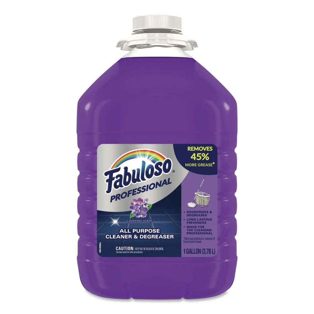 Fabuloso US05253A 1 Gallon Bottle All-Purpose Cleaner - Lavender Scent