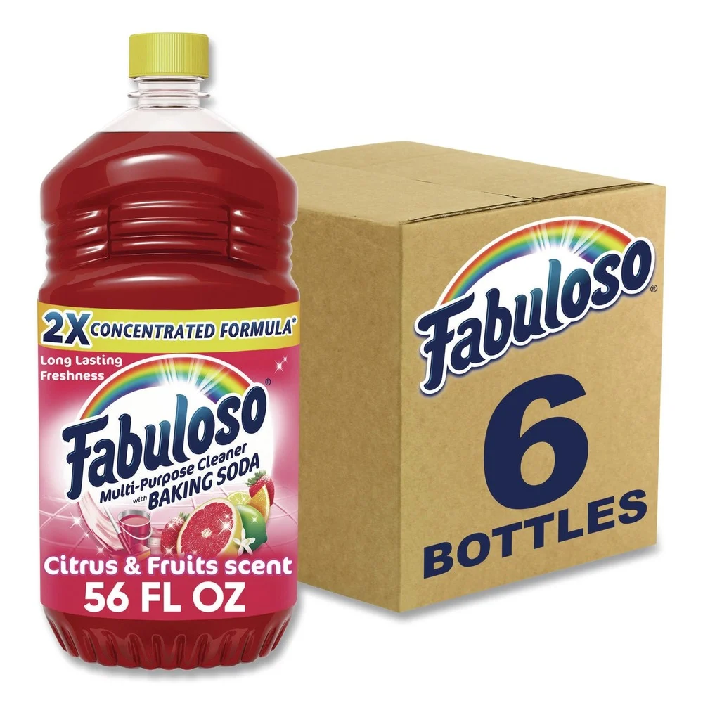 Fabuloso 153091 56 oz Bottle Multi-Use Cleaner - Citrus Scent (6/Carton)