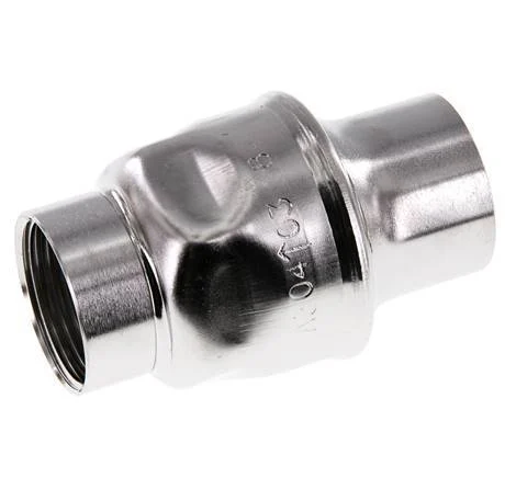 G1'' Stainless Steel 304 Check Valve FKM (Light Spring) 0.03-16bar - CLIS3E
