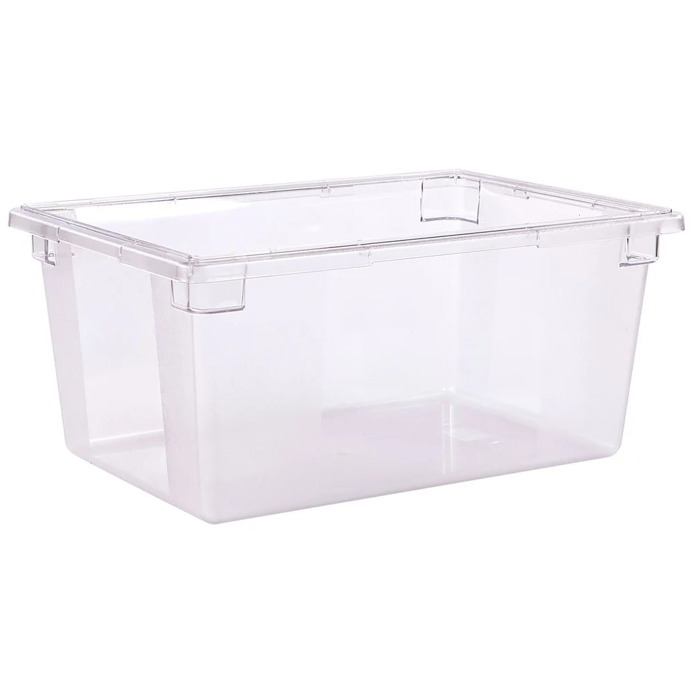 Carlisle 1062307 18 in. x 26 in. x 12 in. 16.6 gal. StorPlus Polycarbonate Food Storage Container - Clear