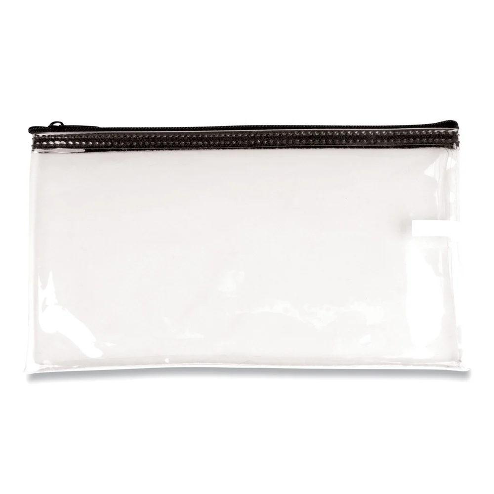 CONTROLTEK 530977 11 in. x 6 in. Vinyl Multipurpose Zipper Bags - Clear