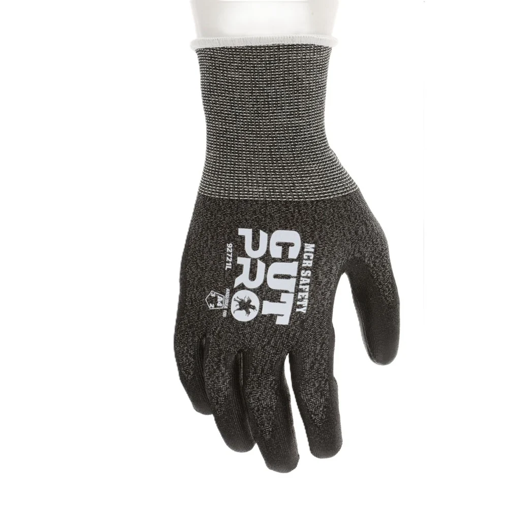 MCR Safety Cut Pro 92721 Gloves - Medium Black (1-Dozen)
