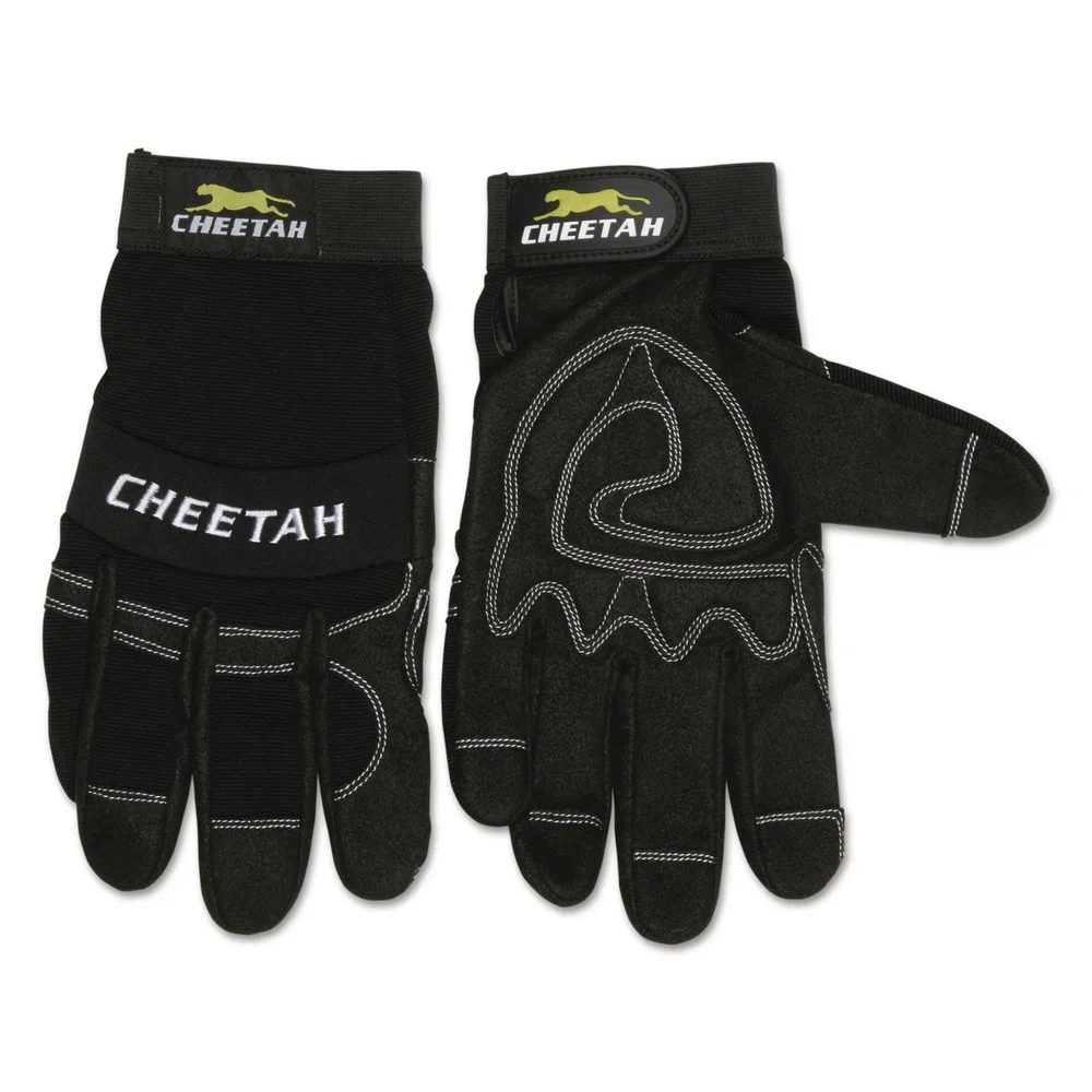 MCR Safety Cheetah Gloves - X-Large, Black (1-Pair)