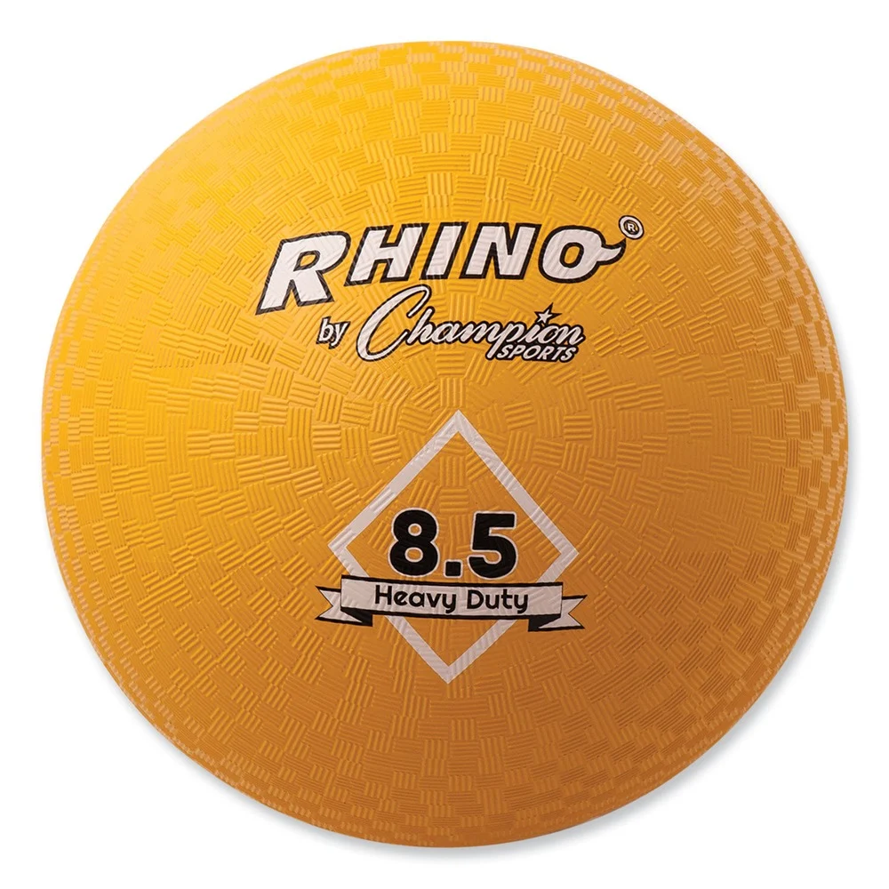 Champion Sports 8.5 in. Diameter Heavy Duty Playground Ball - Yellow