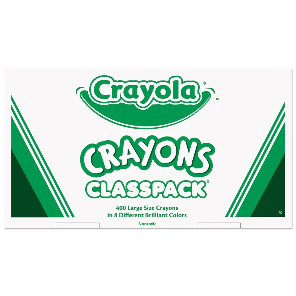 Crayola Classpack Crayons - Large (400/Box)
